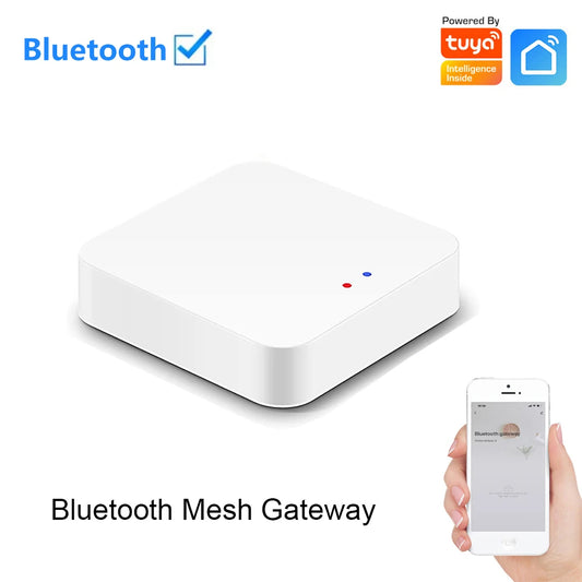 Tuya Bluetooth Gateway Hub Smart Bluetooth Mesh Bridge Connect WiFi Smart Life Remote Control Work with Tuya Bluetooth Devices