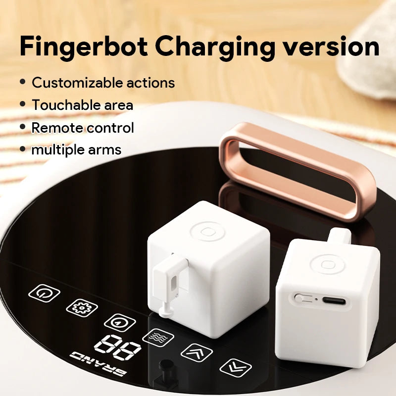 Tuya Bluetooth Smart Fingerbot Switch Button Touch Mode Fingerbot Smart Life App Voice Control Alexa Google Home alexa smarthome