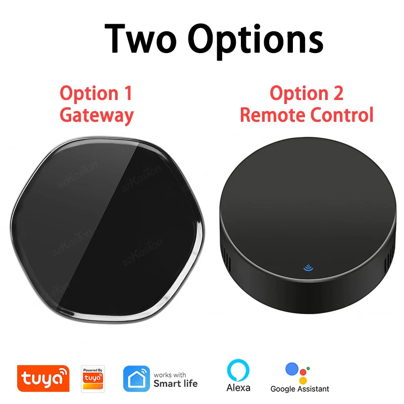 Tuya Smart Home ZigBee Multi-Mode Gateway Hub WiFi IR Remote Control Bluetooth Mesh Wireless Bridge For Smart Life Alexa Google