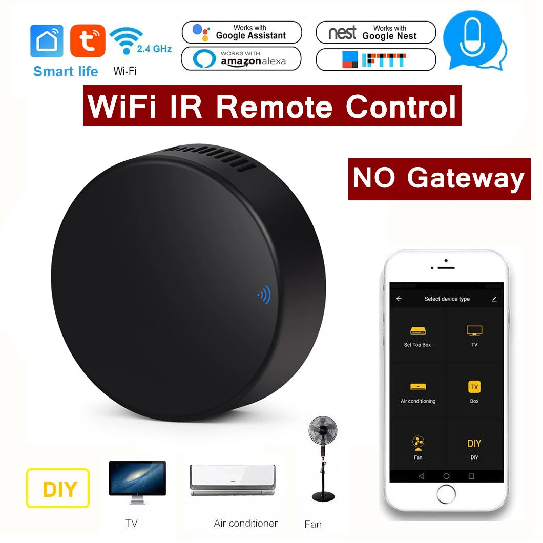 Tuya Smart Home ZigBee Multi-Mode Gateway Hub WiFi IR Remote Control Bluetooth Mesh Wireless Bridge For Smart Life Alexa Google